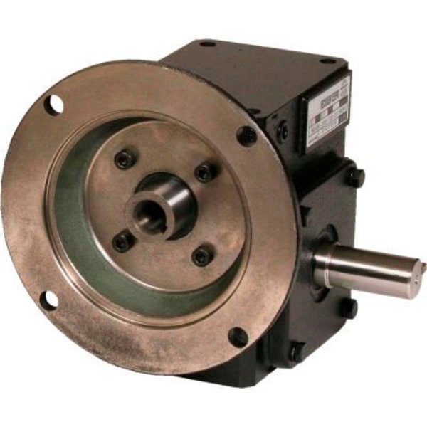 Worldwide Cast Iron Right Angle Worm Gear Reducer 50:1 Ratio 56C Frame, Worldwide Electric, Mfr#: HdRF237-50/1-R-56C